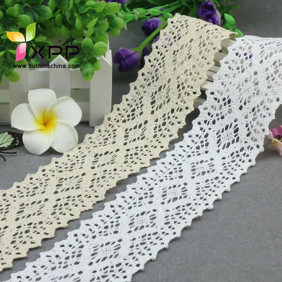 003 100% Cotton High Quality Embroidery T/C Tricot Organza Chemical Lace